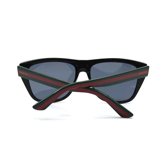 GUCCI GG0926S 001 BLACK/GREEN GREY AUTHENTIC SUNGLASSES - Picture 7 of 14